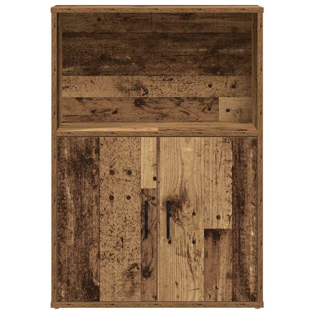vidaXL Bücherregal Altholz-Optik 60x24x85 cm Holzwerkstoff