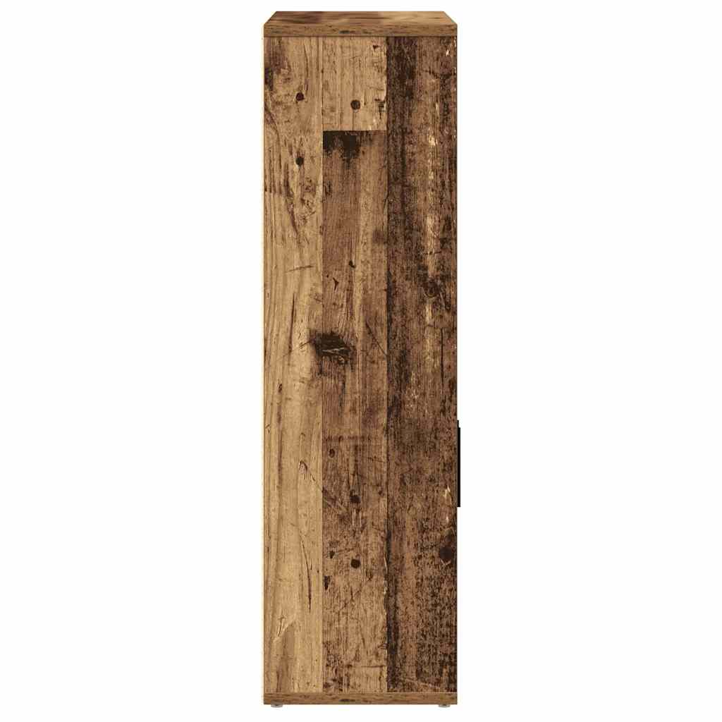 vidaXL Bücherregal Altholz-Optik 60x24x85 cm Holzwerkstoff