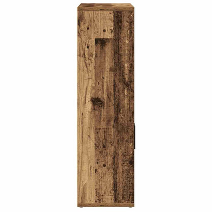 vidaXL Bücherregal Altholz-Optik 60x24x85 cm Holzwerkstoff