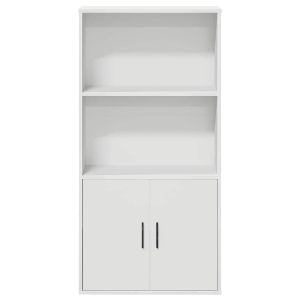 vidaXL Bibliothèque blanc 60x24x120 cm en bois d'ingénierie