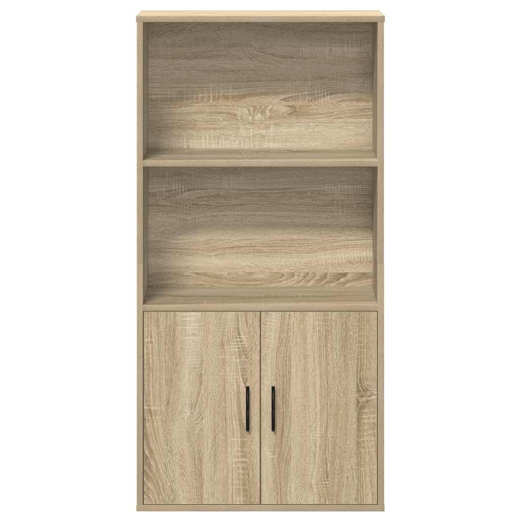 vidaXL Bibliothèque en aggloméré chêne sonoma 60x24x120 cm