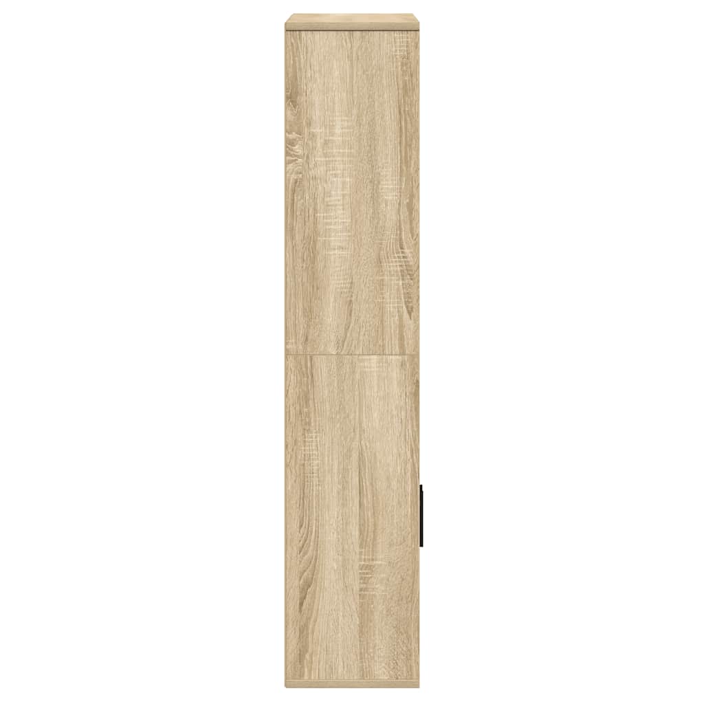 vidaXL Bibliothèque en aggloméré chêne sonoma 60x24x120 cm