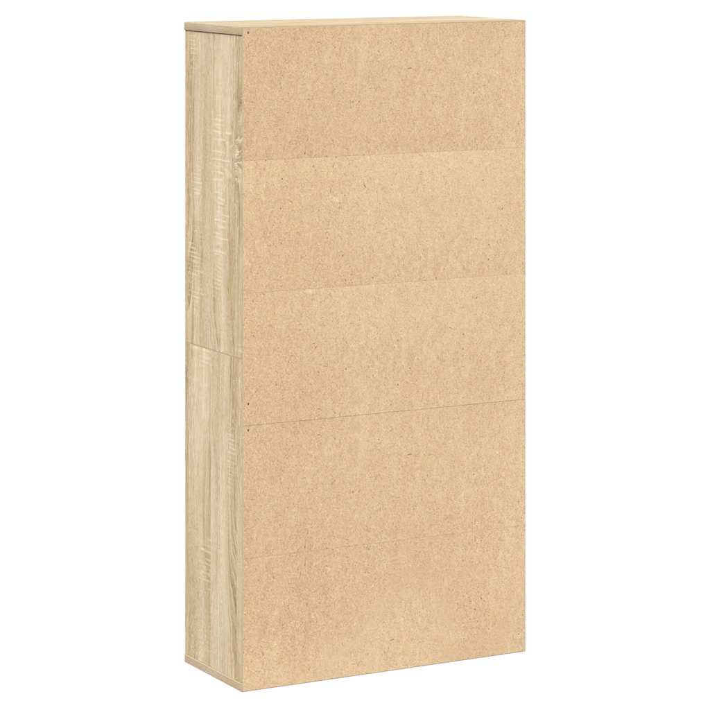 vidaXL Bibliothèque en aggloméré chêne sonoma 60x24x120 cm