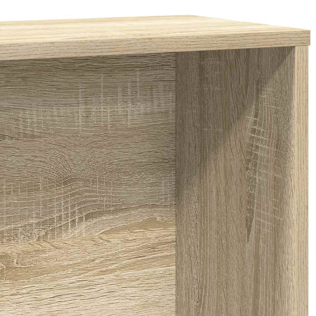 vidaXL Bibliothèque en aggloméré chêne sonoma 60x24x120 cm