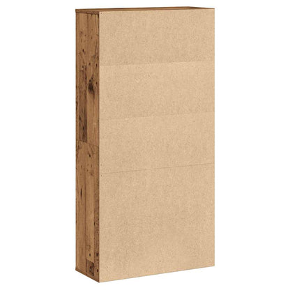 vidaXL Bücherregal Altholz-Optik 60x24x120 cm Holzwerkstoff