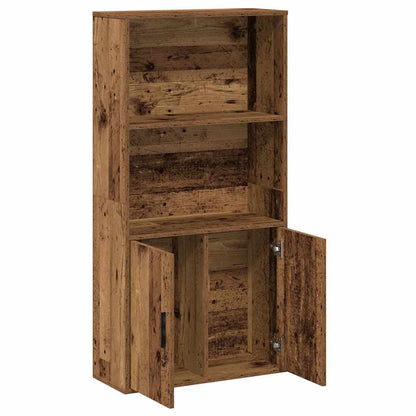 vidaXL Bücherregal Altholz-Optik 60x24x120 cm Holzwerkstoff