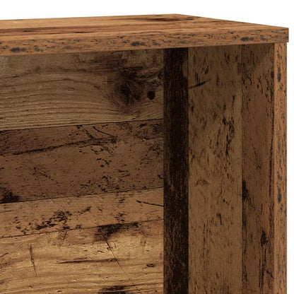 vidaXL Bücherregal Altholz-Optik 60x24x120 cm Holzwerkstoff
