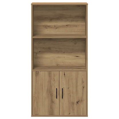 vidaXL Bibliothèque chêne artisan 60x24x120 cm bois d'ingénierie