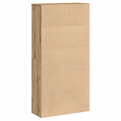 vidaXL Bibliothèque chêne artisan 60x24x120 cm bois d'ingénierie