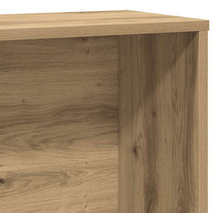 vidaXL Bibliothèque chêne artisan 60x24x120 cm bois d'ingénierie