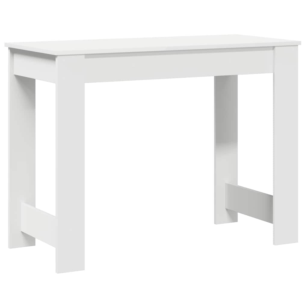 vidaXL Schreibtisch Weiß 100x45x75 cm Holzwerkstoff