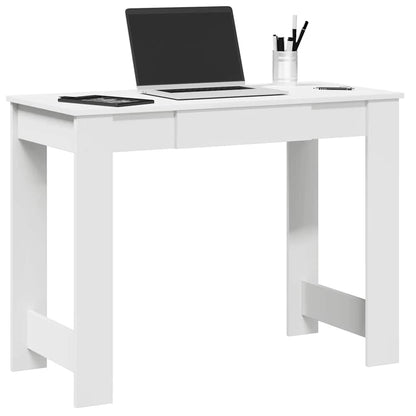 vidaXL Schreibtisch Weiß 100x45x75 cm Holzwerkstoff