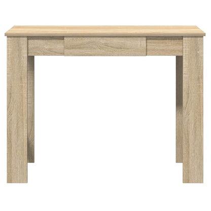 vidaXL Bureau chêne Sonoma 100x45x75 cm aggloméré