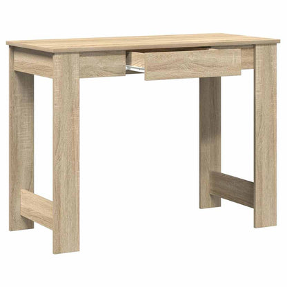 vidaXL Bureau chêne Sonoma 100x45x75 cm aggloméré