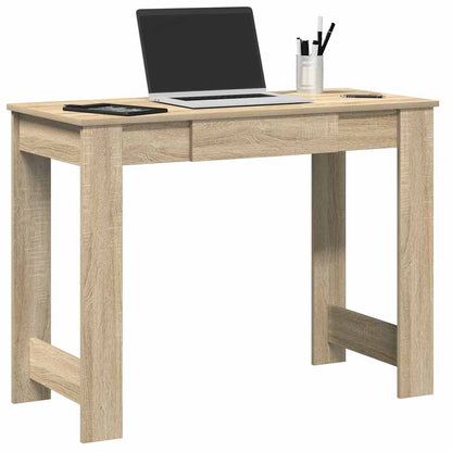 vidaXL Bureau chêne Sonoma 100x45x75 cm aggloméré