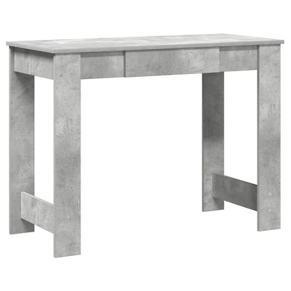 Schreibtisch Betongrau 100x45x75 cm Holzwerkstoff