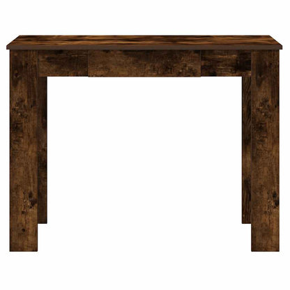 vidaXL Schreibtisch Räuchereiche 100x45x75 cm Holzwerkstoff