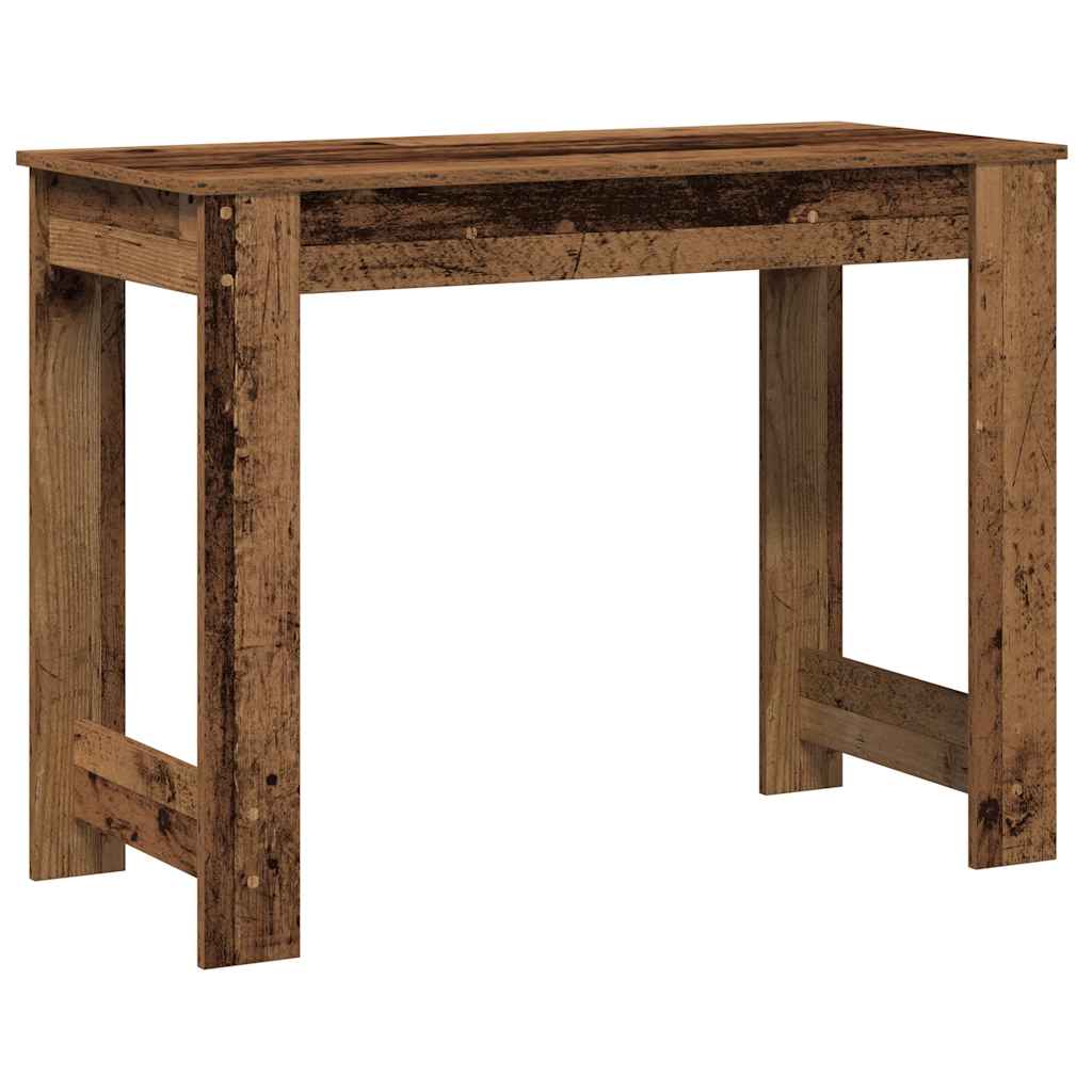 vidaXL Schreibtisch Altholz-Optik 100x45x75 cm Holzwerkstoff