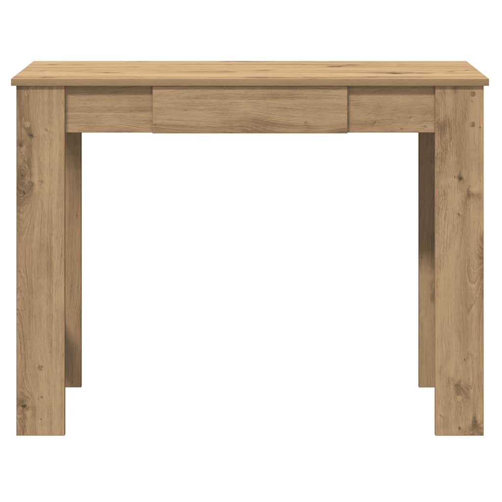 vidaXL Schreibtisch Artisan-Eiche 100x45x75 cm Holzwerkstoff