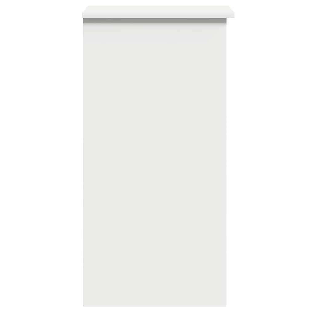 Schreibtisch mit Regalen Weiß 84x40x78 cm Holzwerkstoff