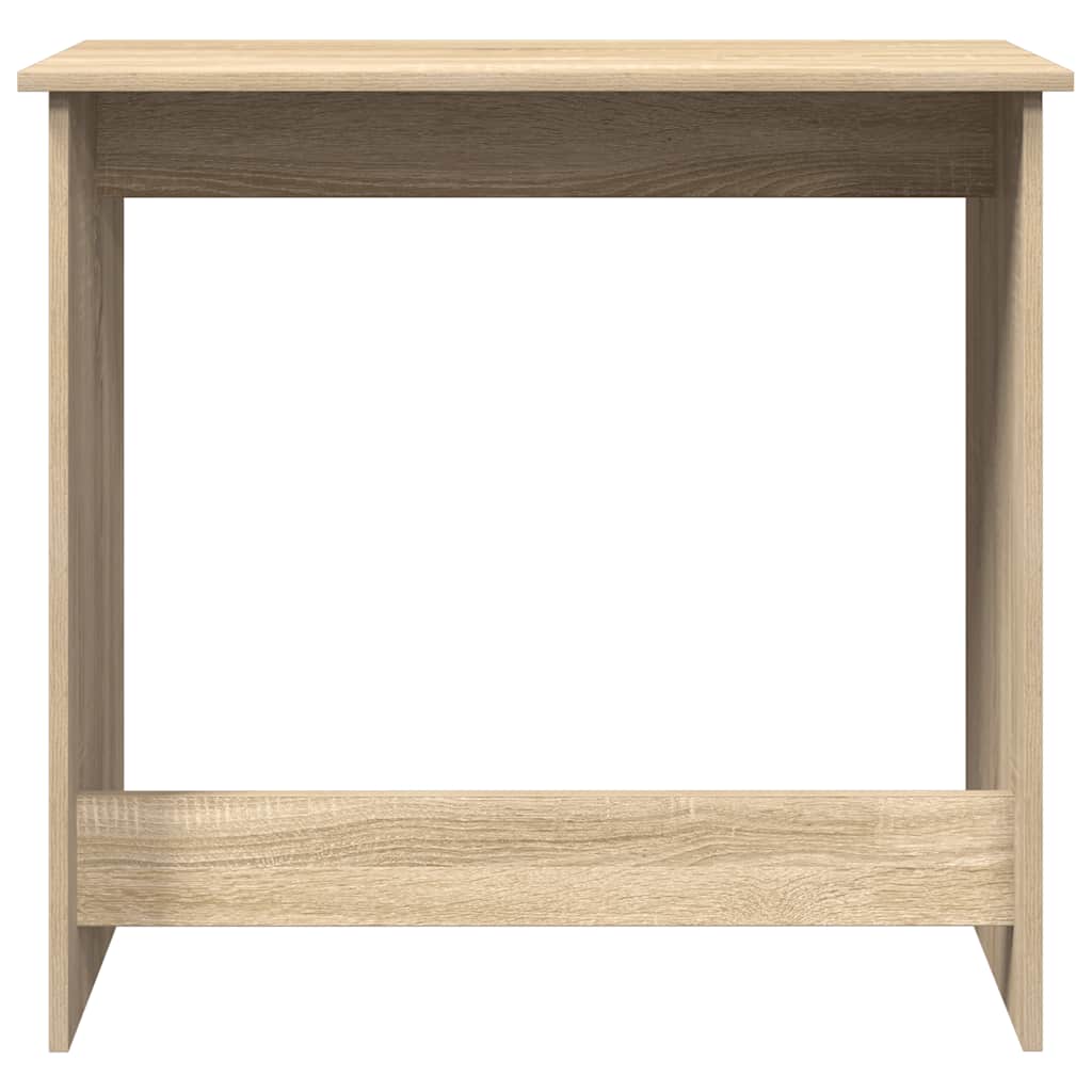 vidaXL Bureau chêne Sonoma 80x40x75 cm aggloméré