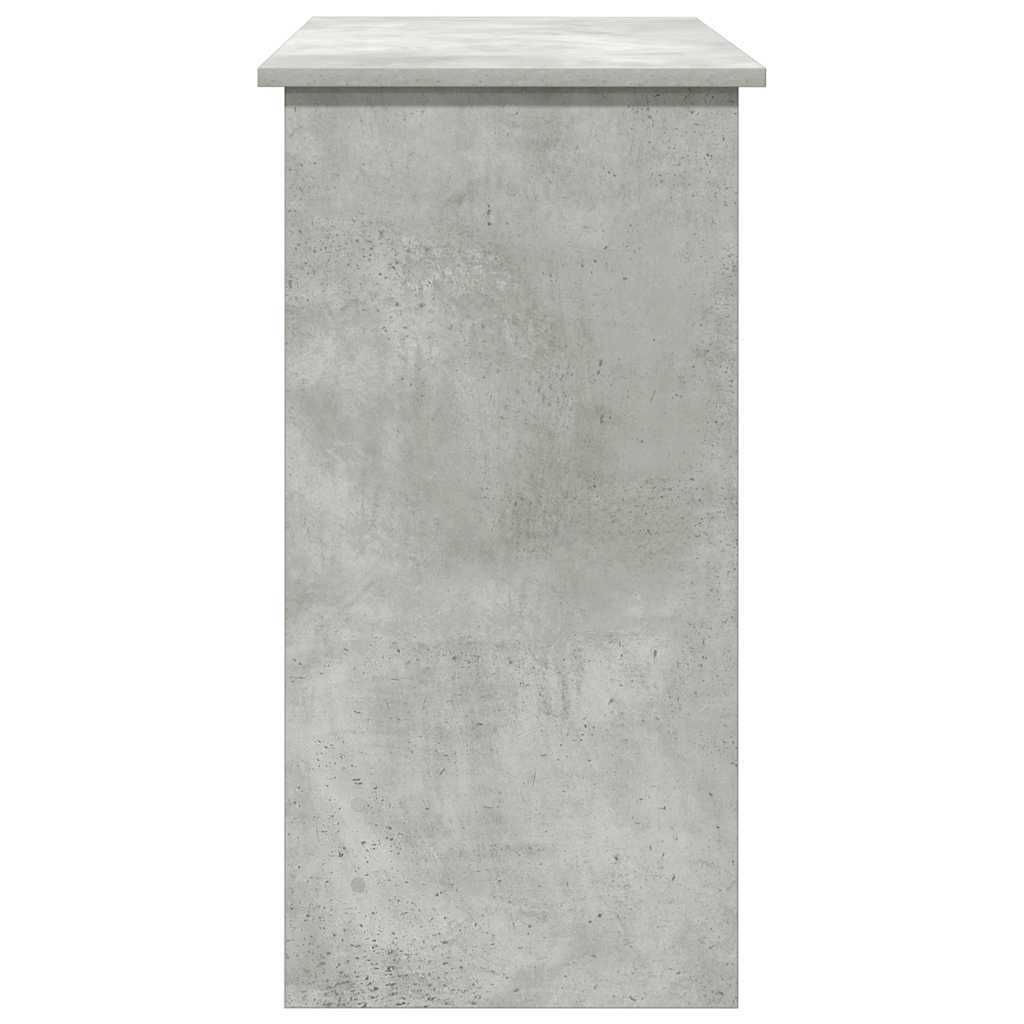 vidaXL Schreibtisch Betongrau 80x40x75 cm Holzwerkstoff
