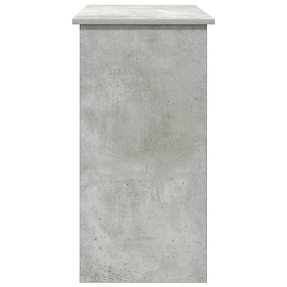 vidaXL Schreibtisch Betongrau 80x40x75 cm Holzwerkstoff