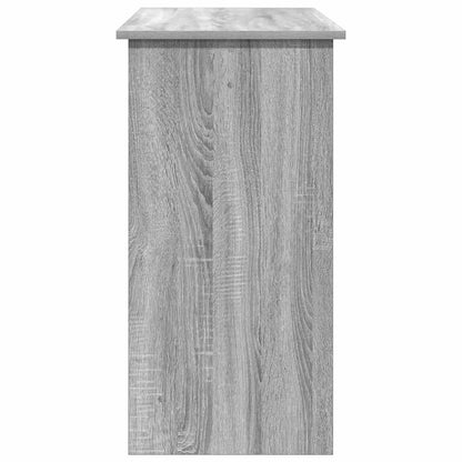 vidaXL Schreibtisch Grau Sonoma 80x40x75 cm Holzwerkstoff