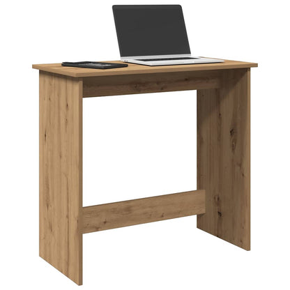 vidaXL Schreibtisch Artisan-Eiche 80x40x75 cm Holzwerkstoff