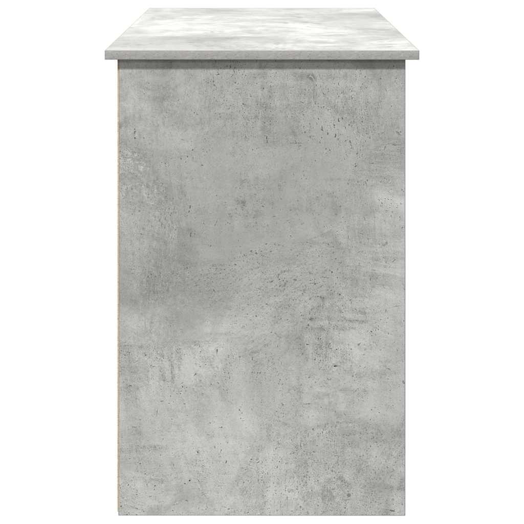 vidaXL Schreibtisch Betongrau 102x50x75 cm Holzwerkstoff