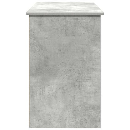 vidaXL Schreibtisch Betongrau 102x50x75 cm Holzwerkstoff