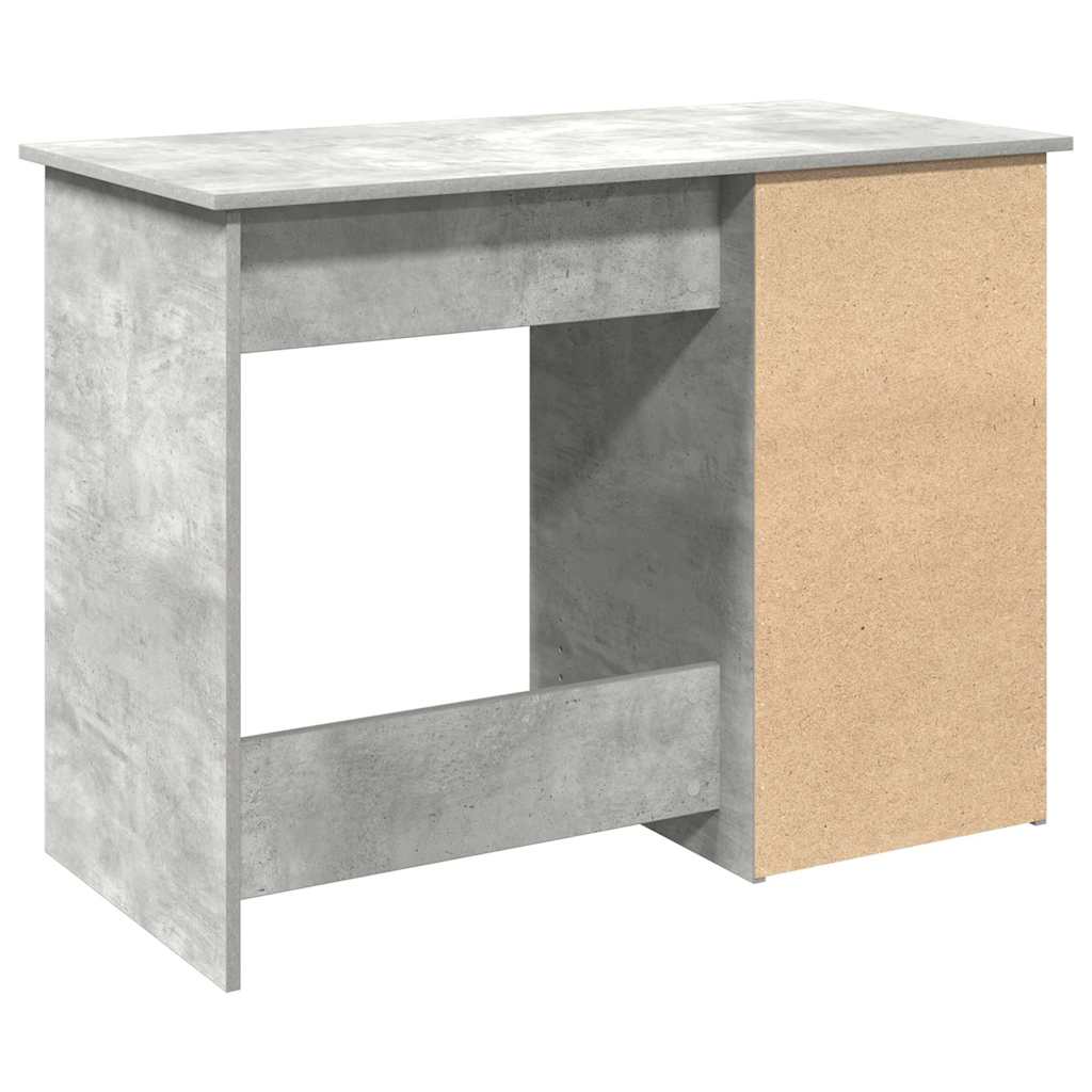 vidaXL Schreibtisch Betongrau 102x50x75 cm Holzwerkstoff