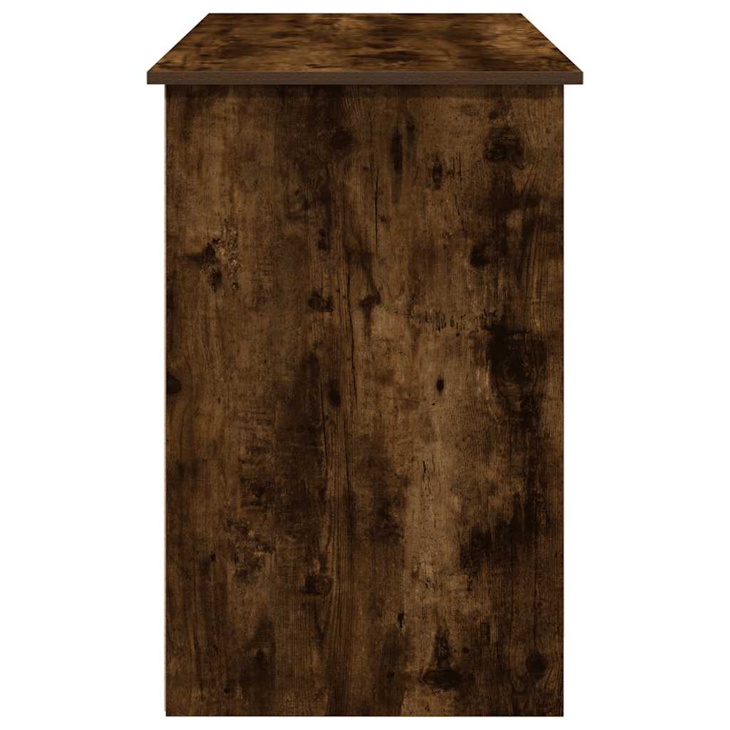 vidaXL Schreibtisch Räuchereiche 102x50x75 cm Holzwerkstoff