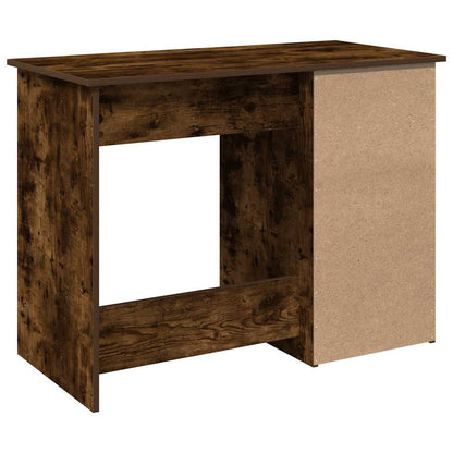 vidaXL Schreibtisch Räuchereiche 102x50x75 cm Holzwerkstoff