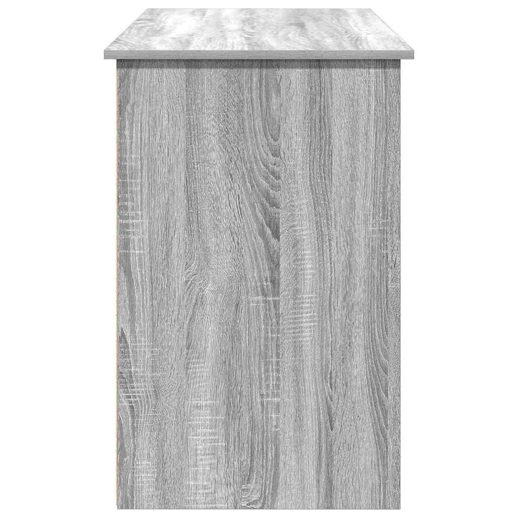 vidaXL Bureau Gris Sonoma 102x50x75 cm Bois d'ingénierie