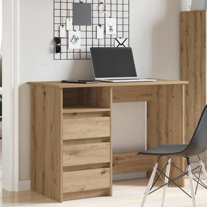 vidaXL Schreibtisch Artisan-Eiche 102x50x75 cm Holzwerkstoff