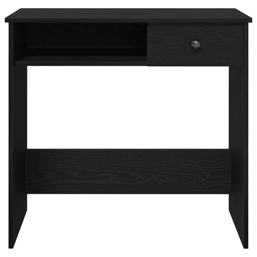vidaXL Schreibtisch Schwarz 80x40x75 cm Holzwerkstoff
