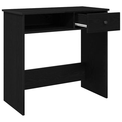 vidaXL Schreibtisch Schwarz 80x40x75 cm Holzwerkstoff