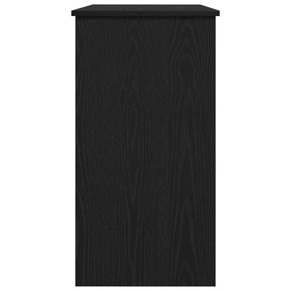 vidaXL Schreibtisch Schwarz 80x40x75 cm Holzwerkstoff