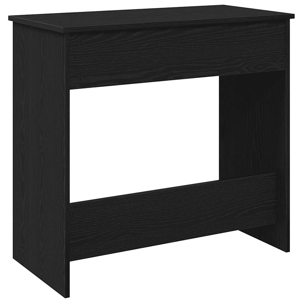 vidaXL Schreibtisch Schwarz 80x40x75 cm Holzwerkstoff