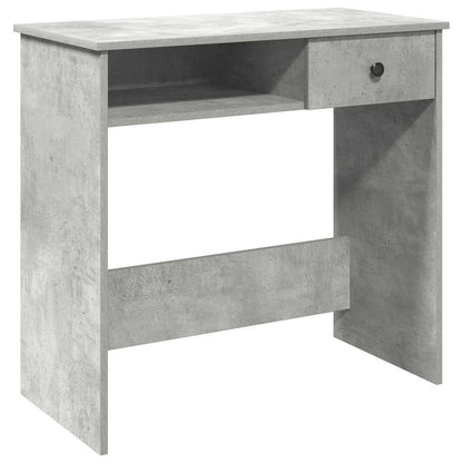 vidaXL Schreibtisch Betongrau 80x40x75 cm Holzwerkstoff