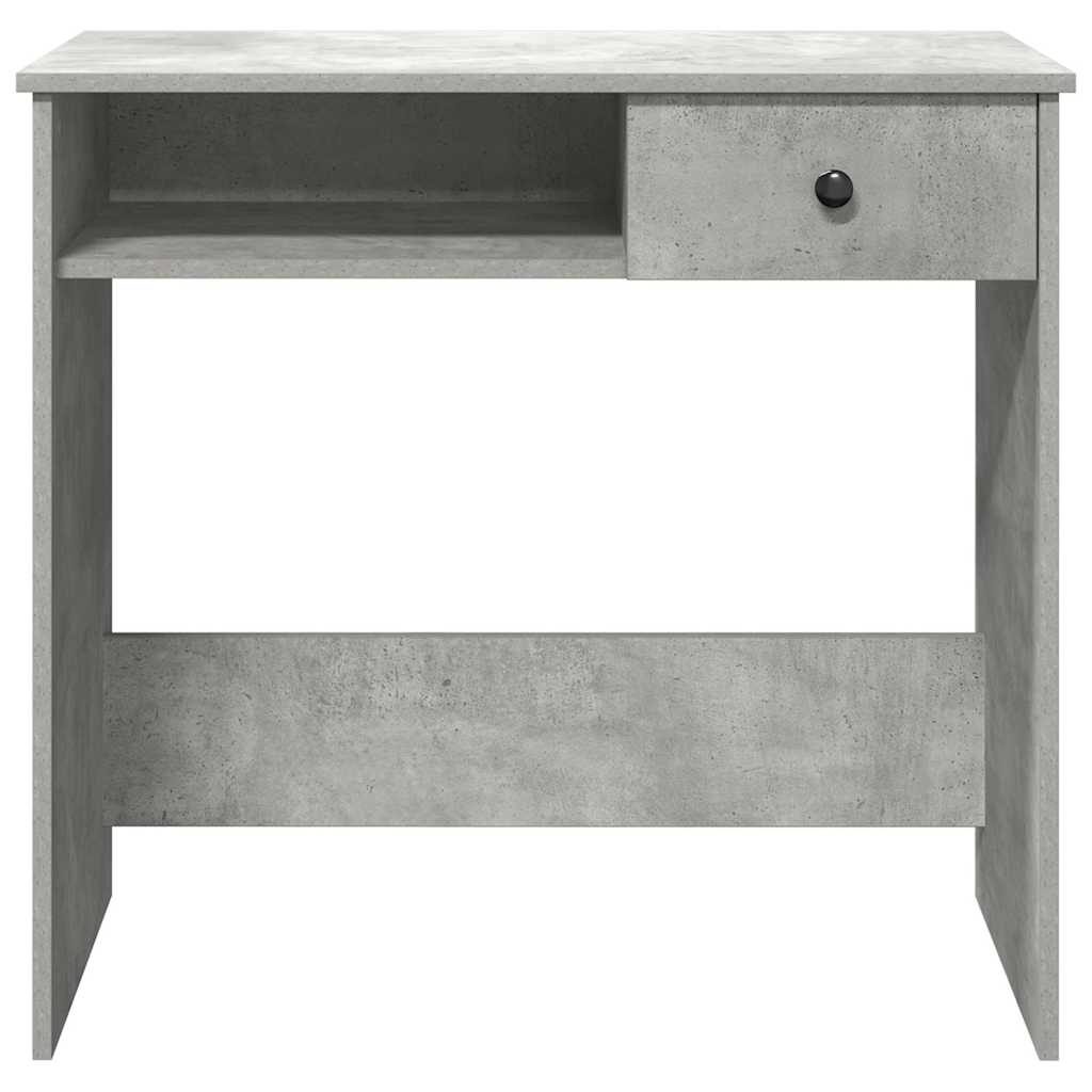 vidaXL Schreibtisch Betongrau 80x40x75 cm Holzwerkstoff