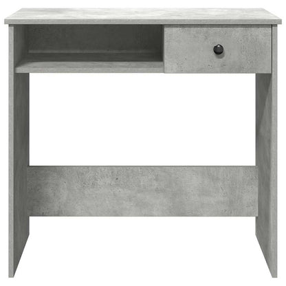 vidaXL Schreibtisch Betongrau 80x40x75 cm Holzwerkstoff