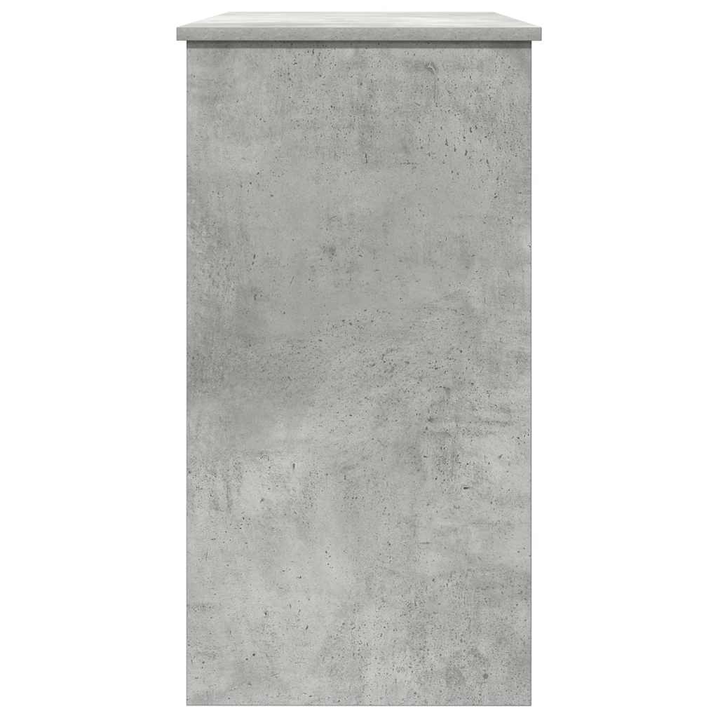 vidaXL Schreibtisch Betongrau 80x40x75 cm Holzwerkstoff