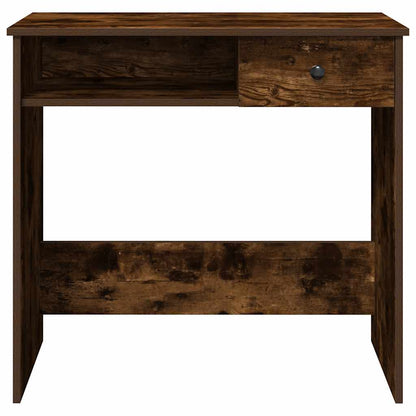 vidaXL Schreibtisch Räuchereiche 80x40x75 cm Holzwerkstoff