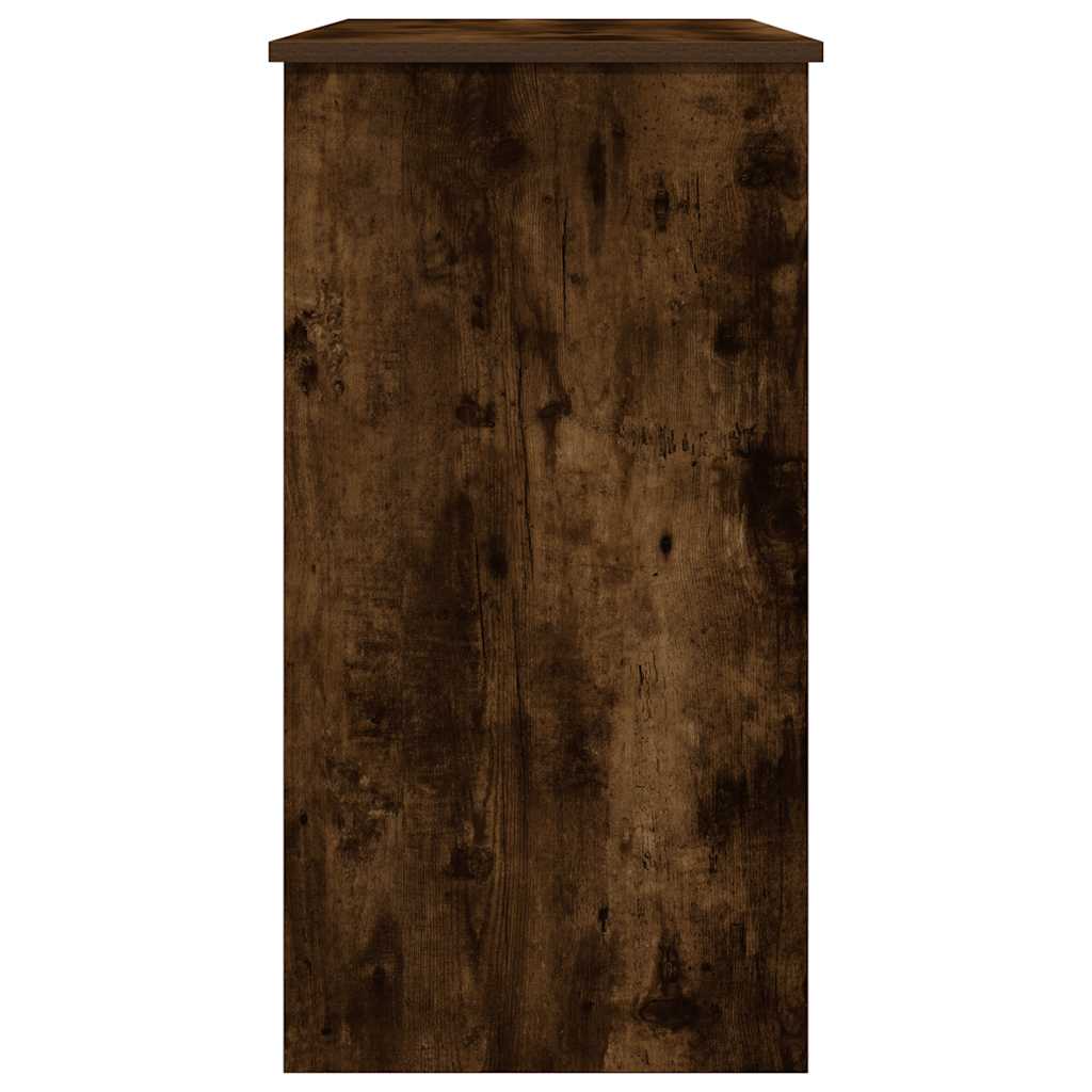vidaXL Schreibtisch Räuchereiche 80x40x75 cm Holzwerkstoff