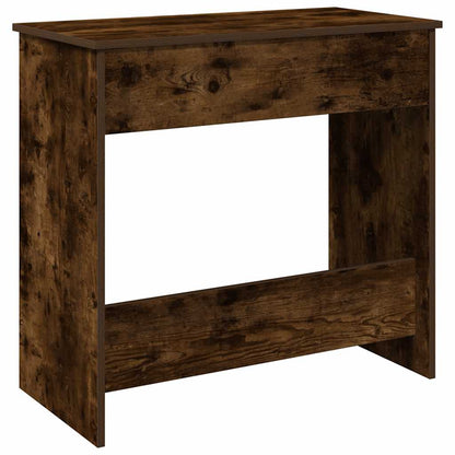 vidaXL Schreibtisch Räuchereiche 80x40x75 cm Holzwerkstoff