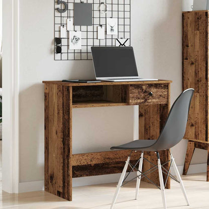 vidaXL Schreibtisch Altholz-Optik 80x40x75 cm Holzwerkstoff