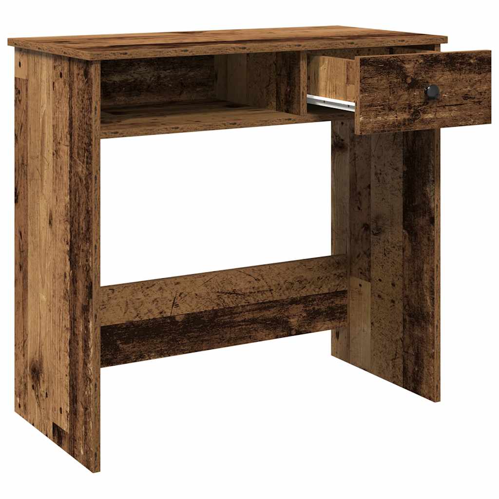 vidaXL Schreibtisch Altholz-Optik 80x40x75 cm Holzwerkstoff