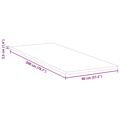 Matratzenauflage Weiß 80 x 200 cm Jacquard Stoff